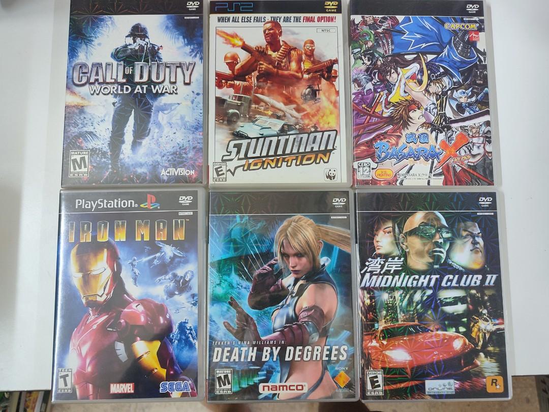 PS2 DVD GAMES (GOLD DISC) WITH BOX, Video Gaming, Video Games, PlayStation  on Carousell