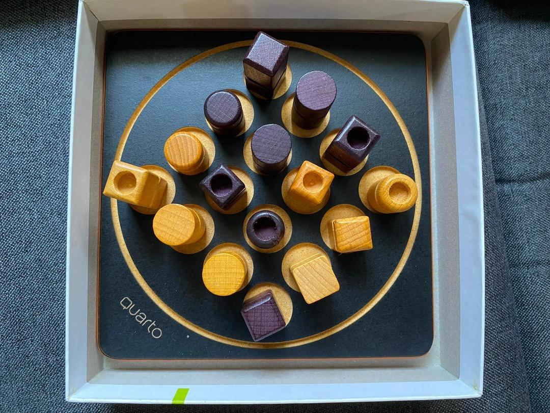 Mini Quarto Board Game by Gigamic Games, Hobbies & Toys, Toys & Games