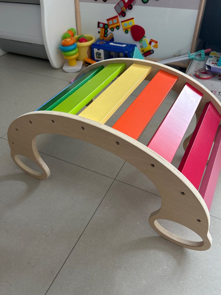 Rainbow rocker, Babies & Kids, Baby Nursery & Kids Furniture, Other ...