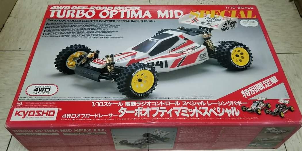 Kyosho Turbo Optima Mid Special, 興趣及遊戲, 玩具& 遊戲類- Carousell