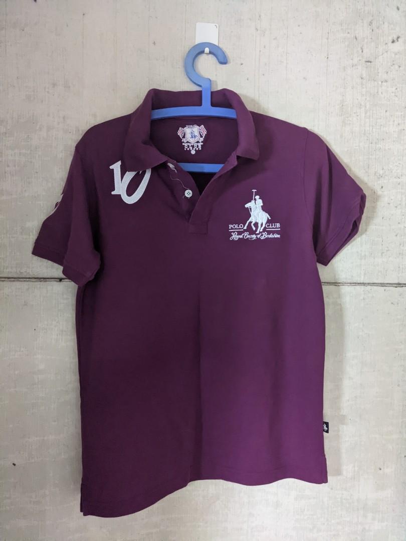 RCB Polo Club polo tees, Men's Fashion, Tops & Sets, Tshirts & Polo Shirts  on Carousell