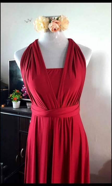 Bloody red infinity best sale dress