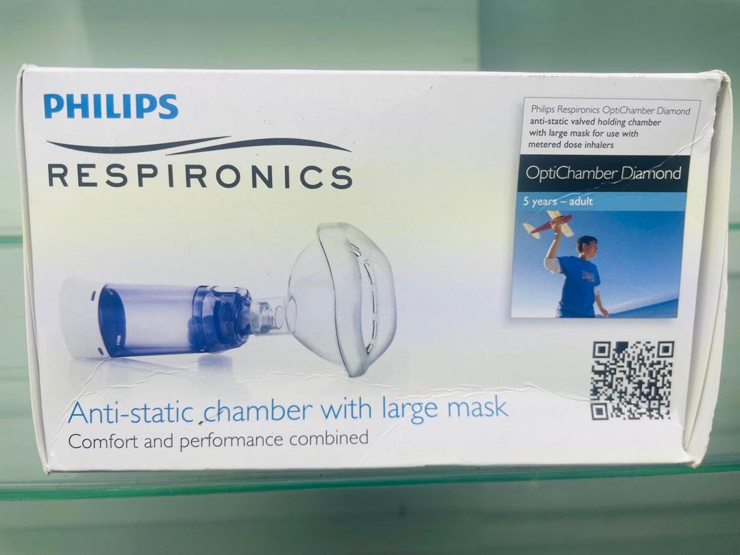 Respironics Philips (Category: Medical Supplies & Tools) located in Makati City. Submitted by tomypom (Listing ID 1190675016, Image 1). Description: Lowest in the market!!! 1,999 pesos only!!! Philips respironics optichamber diamond Brand new and limited sotck only. For a very affordable price of only 1999 OptiChamber allows more respirable medication to be delivered to the patient. The anti-static material allows the aerosol to be suspended long