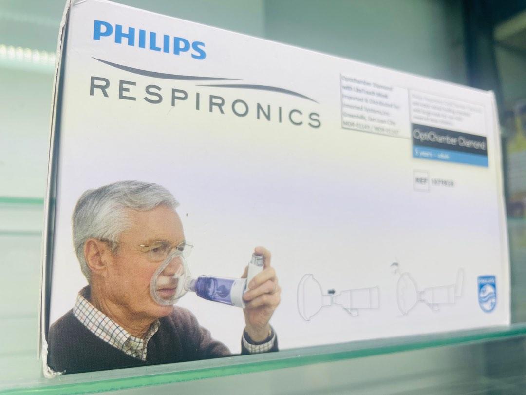 Respironics Philips (Category: Medical Supplies & Tools) located in Makati City. Submitted by tomypom (Listing ID 1190675016, Image 3). Description: Lowest in the market!!! 1,999 pesos only!!! Philips respironics optichamber diamond Brand new and limited sotck only. For a very affordable price of only 1999 OptiChamber allows more respirable medication to be delivered to the patient. The anti-static material allows the aerosol to be suspended long