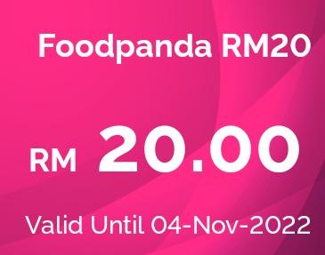RM 20 Food Panda E-voucher (Please Read Term & Condition ...