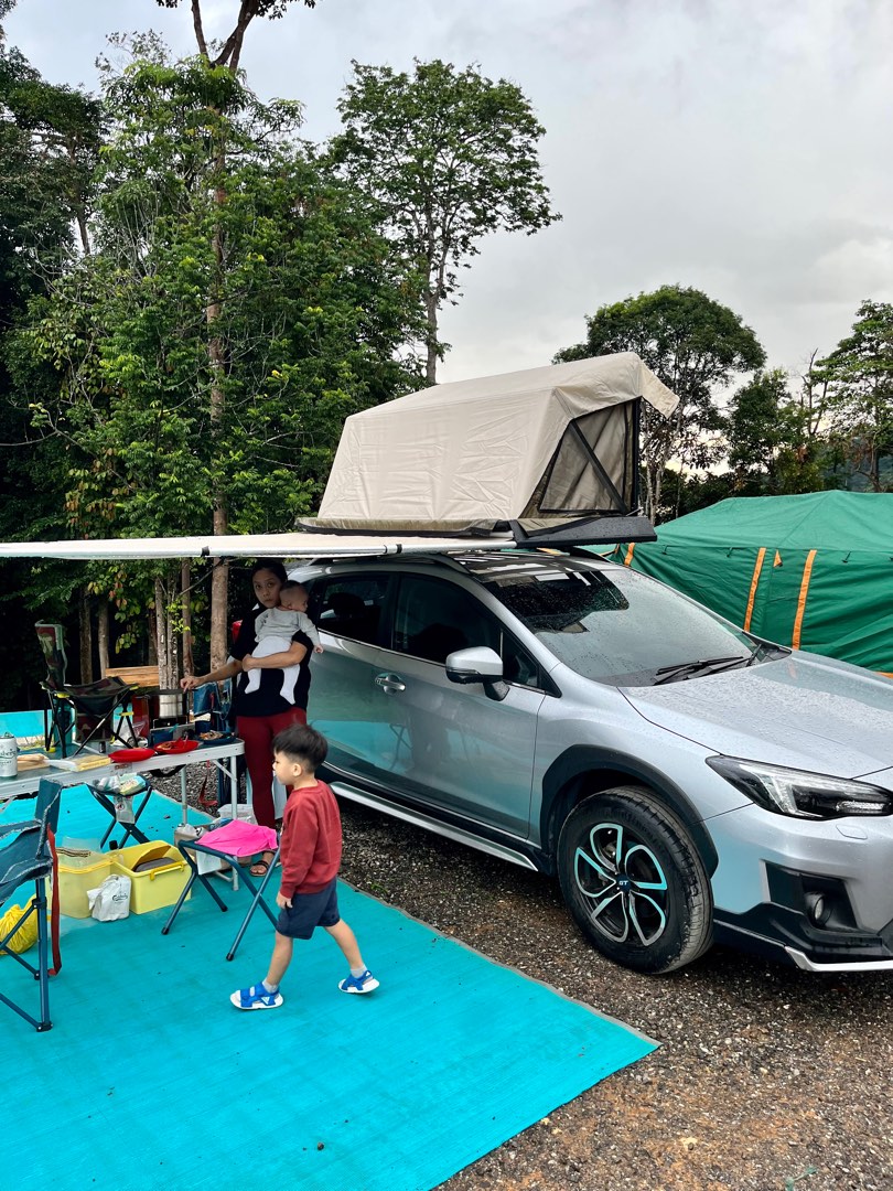 Brand new Roof rack tent with awning invisible lightweight, Sports ...