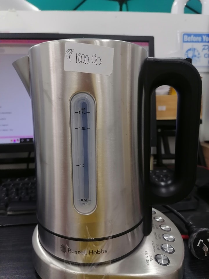 Russell Hobbs Brushed Addison Digital Kettle RHK510, TV & Home Appliances, Kitchen Appliances