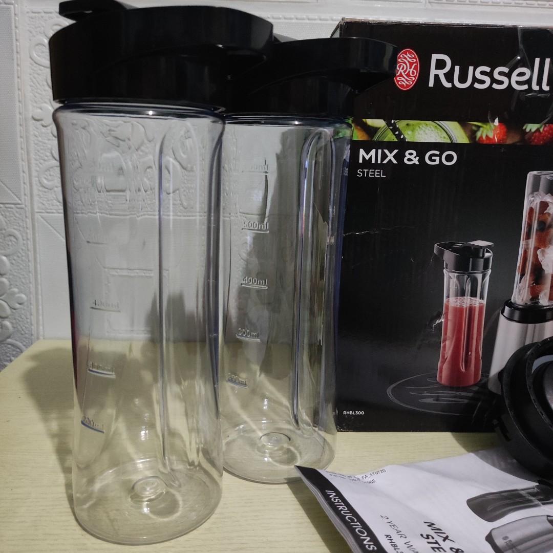 Russell Hobbs Mix & Go Personal Blender, TV & Home Appliances, Kitchen