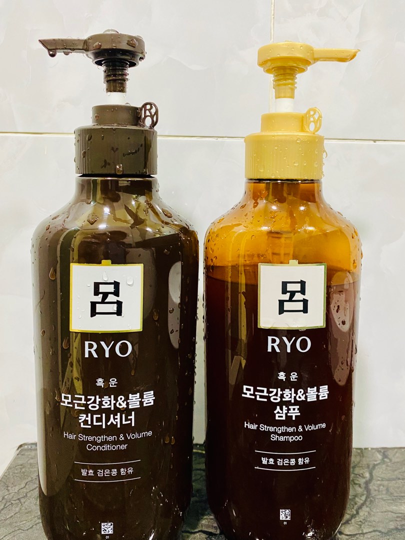(VIRAL) RYO Hair Shampoo + Conditioner (550ml*2), Damage Care, Hair
