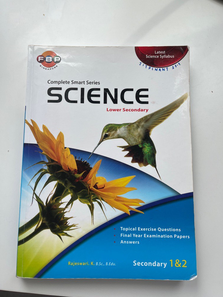 Science lower sec exercise book, Hobbies & Toys, Books & Magazines ...