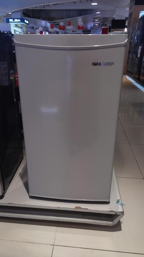 SHARP 3.5 cu ft MINIBAR REFRIGERATOR (Category: Refrigerators and Freezers) located in Quezon City. Submitted by maryann5721 (Listing ID 1190632302, Image 1). Description: SHARP 3.5 cu ft MINIBAR REFRIGERATOR SJ-PL10AS GY 3.5 cu. ft. Minibar Personal Fridge Adjustable Feet Environment-friendly Clean Black Design LED Light Crisper SJ-PL10AS GY-7,700 Brand new and sealed with warranty and receipt 7 days outright replacement on factory defect 1 yr w