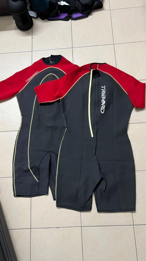 Shortie Wetsuit 2mm Neoprene, Sports Equipment, Other Sports Equipment