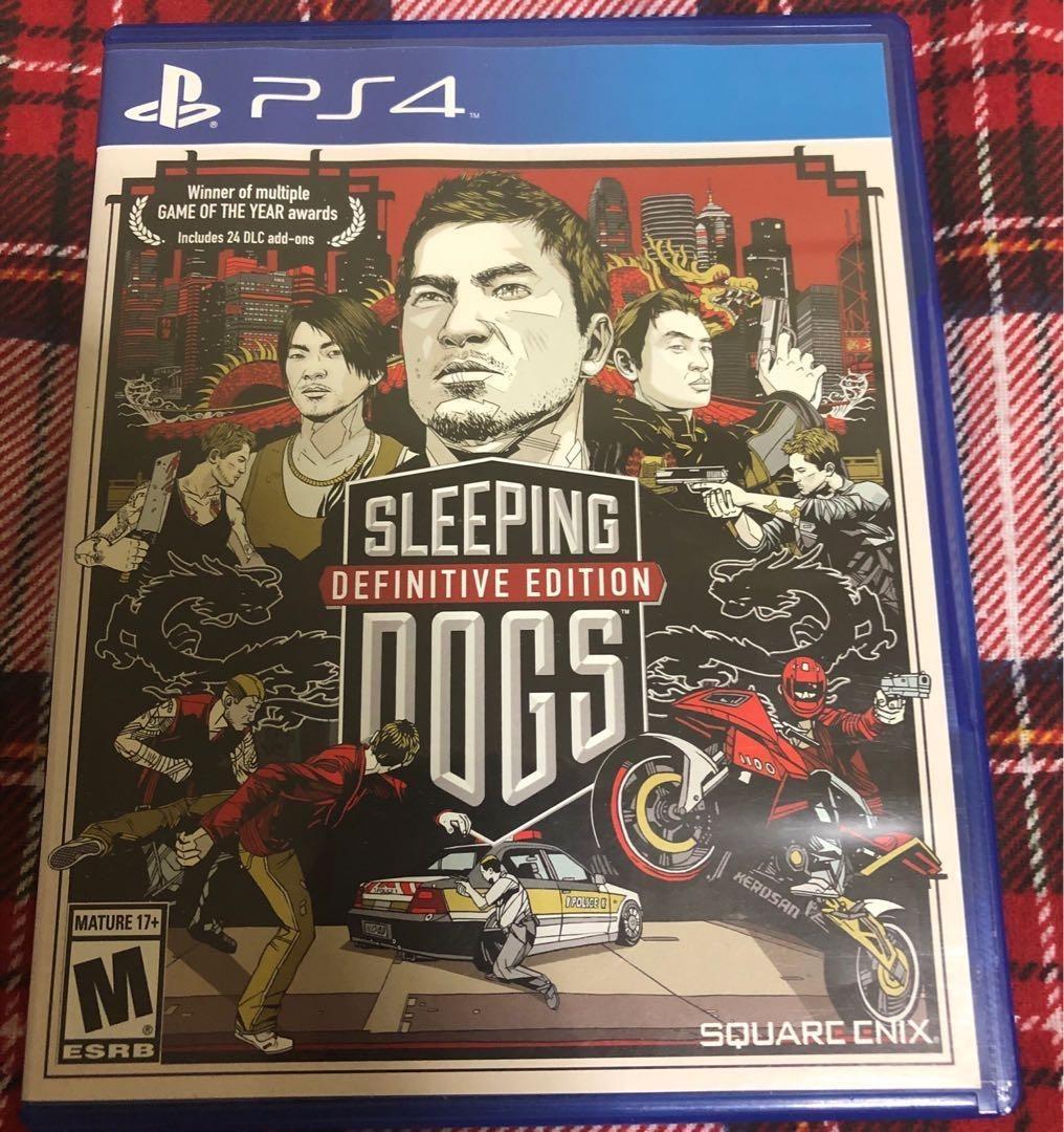 PS4 SLEEPING DOGS DEFINITIVE EDITION, Video Gaming, Video Games, PlayStation  on Carousell