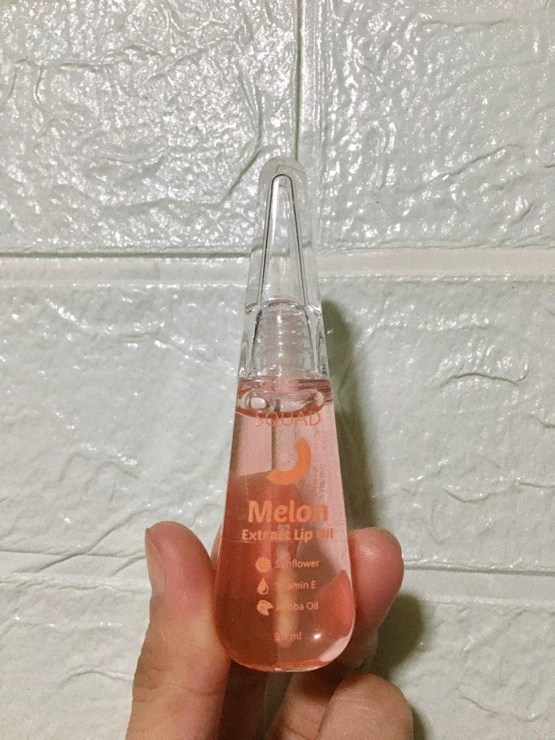 SQUAD COSMETICS Melon Extract Lip Oil, Beauty & Personal Care, Face