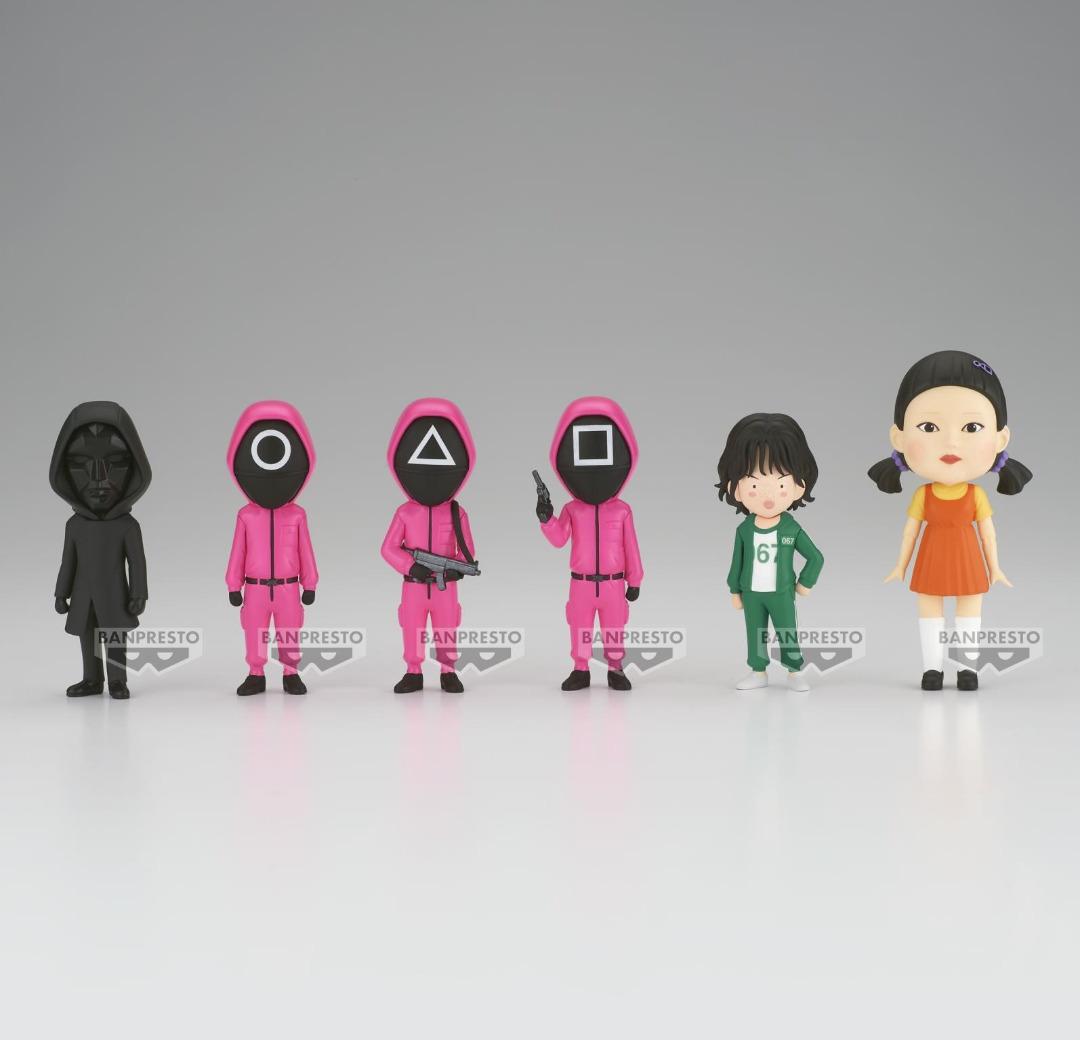Squid Game World Collectible Figure (Set of 6) (PREORDER), Hobbies & Toys,  Toys & Games on Carousell