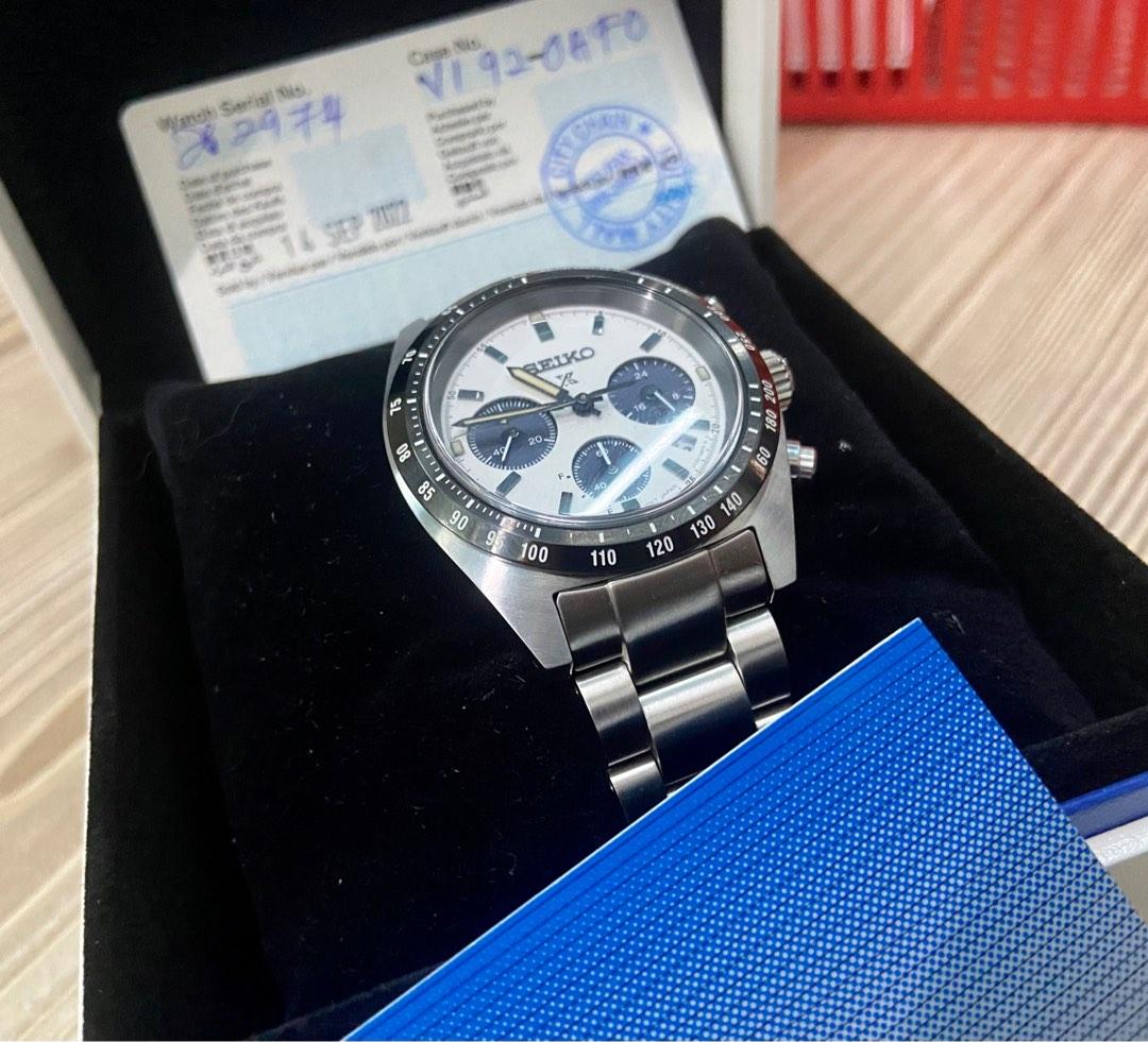 SSC813P1 Seiko Prospex Speedtimer Solar chronograph AKA Seiko Daytona,  Men's Fashion, Watches & Accessories, Watches on Carousell