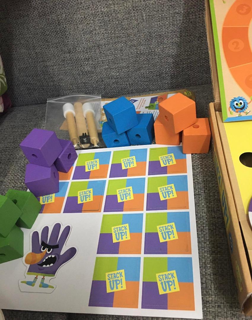 Stack Up Board Game (Award Winning Best Preschool Skills Builder Game