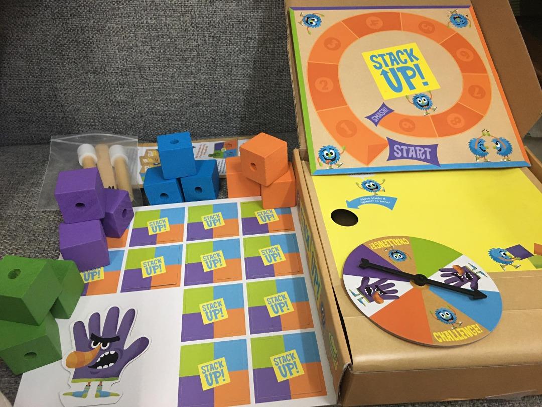 Stack Up Board Game (Award Winning Best Preschool Skills Builder Game