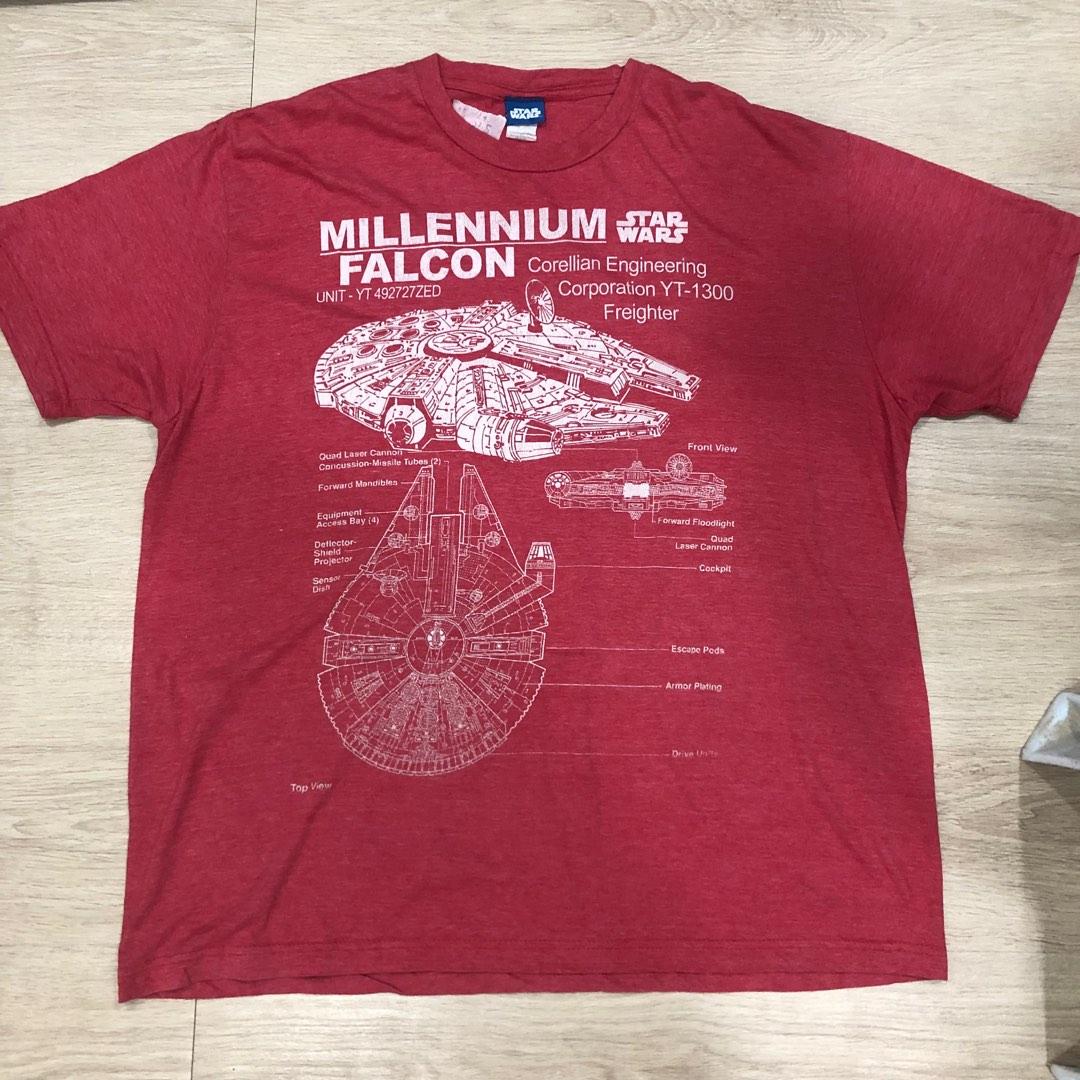 Star Wars Millennium Falcon T shirt Men s Fashion Tops Sets
