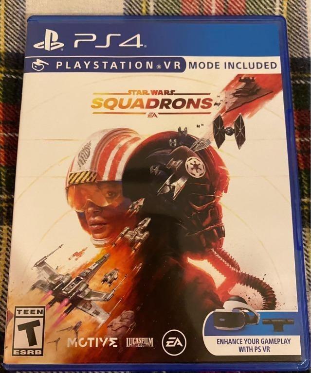 Star Wars Squadrons VR Mode Included Flying Shooting PS4 Game