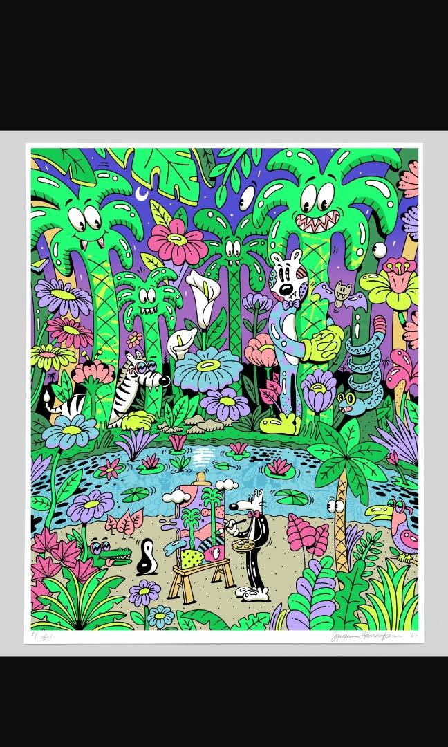 FouSteven Harrington Stay Mello Print - コレクション