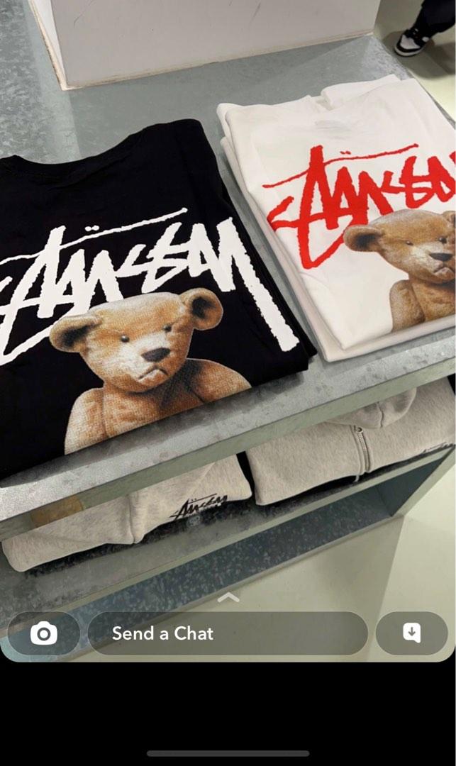 Stussy built tough tee(teddy bear), 男裝, 上身及套裝, T-shirt