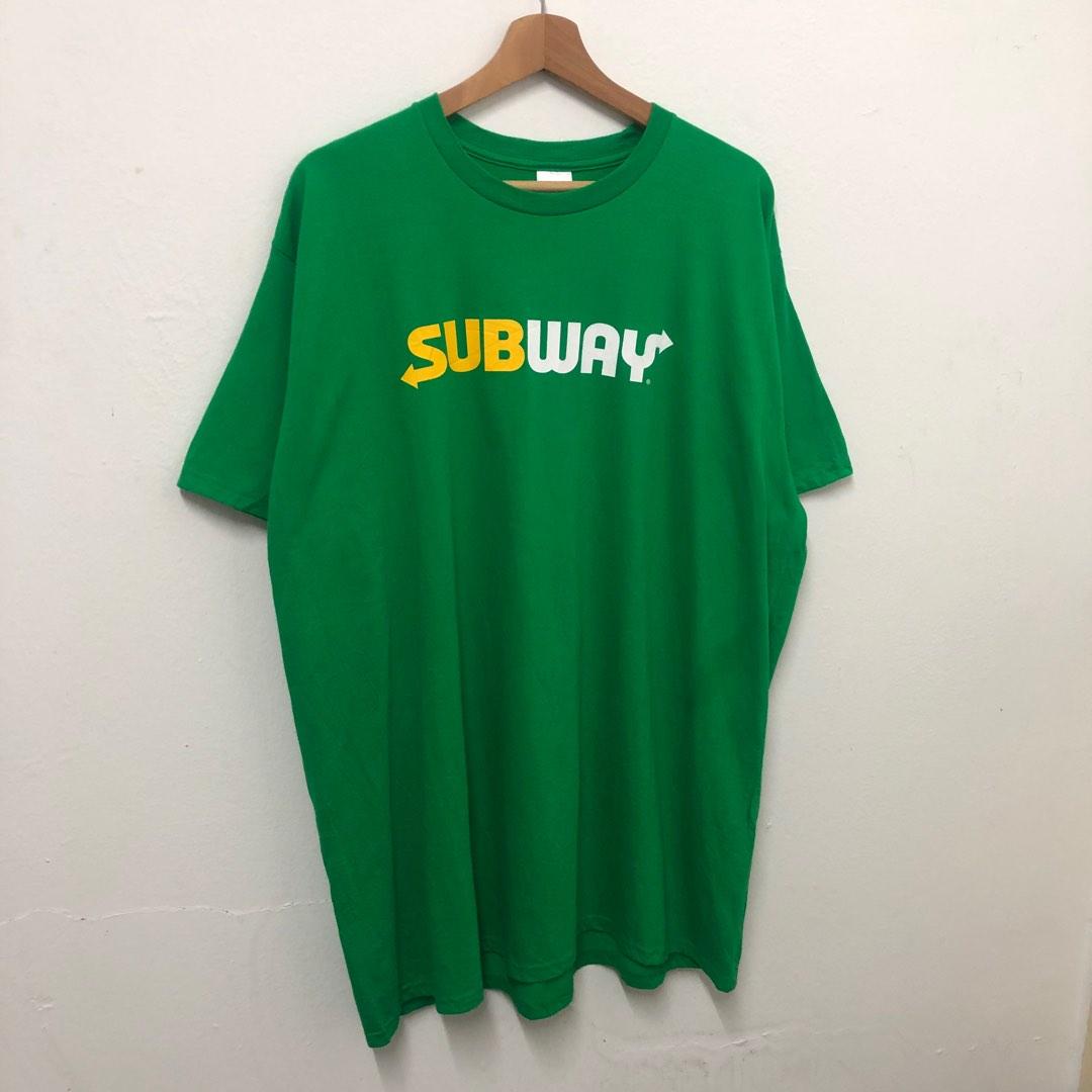 Subway Uniform Tee, Men's Fashion, Tops & Sets, Tshirts & Polo Shirts on  Carousell