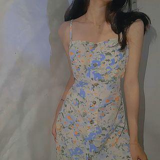 Summer Floral Dress Vintage