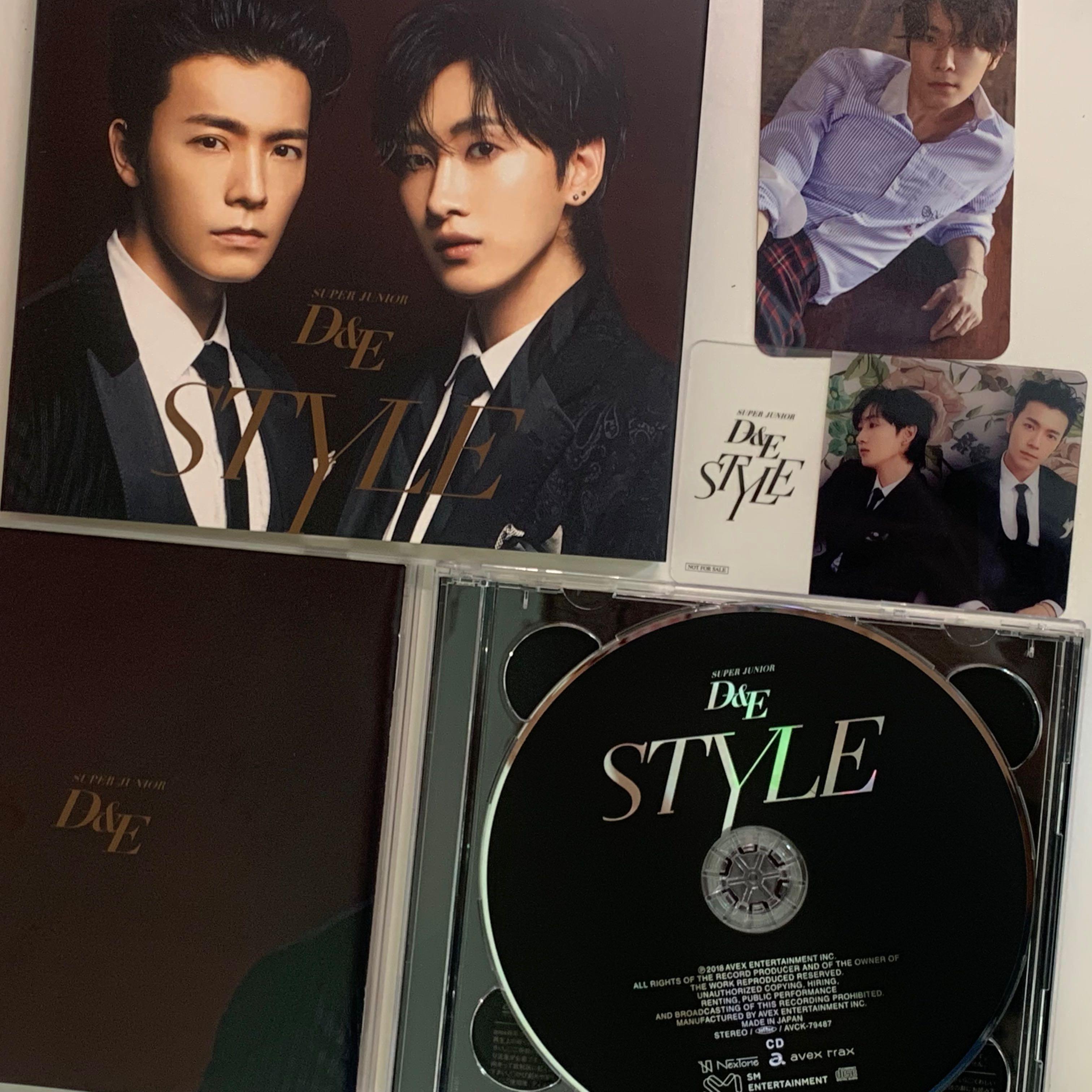 Super Junior D&E STYLE CD+DVD 全專, 興趣及遊戲, 音樂、樂器& 配件 