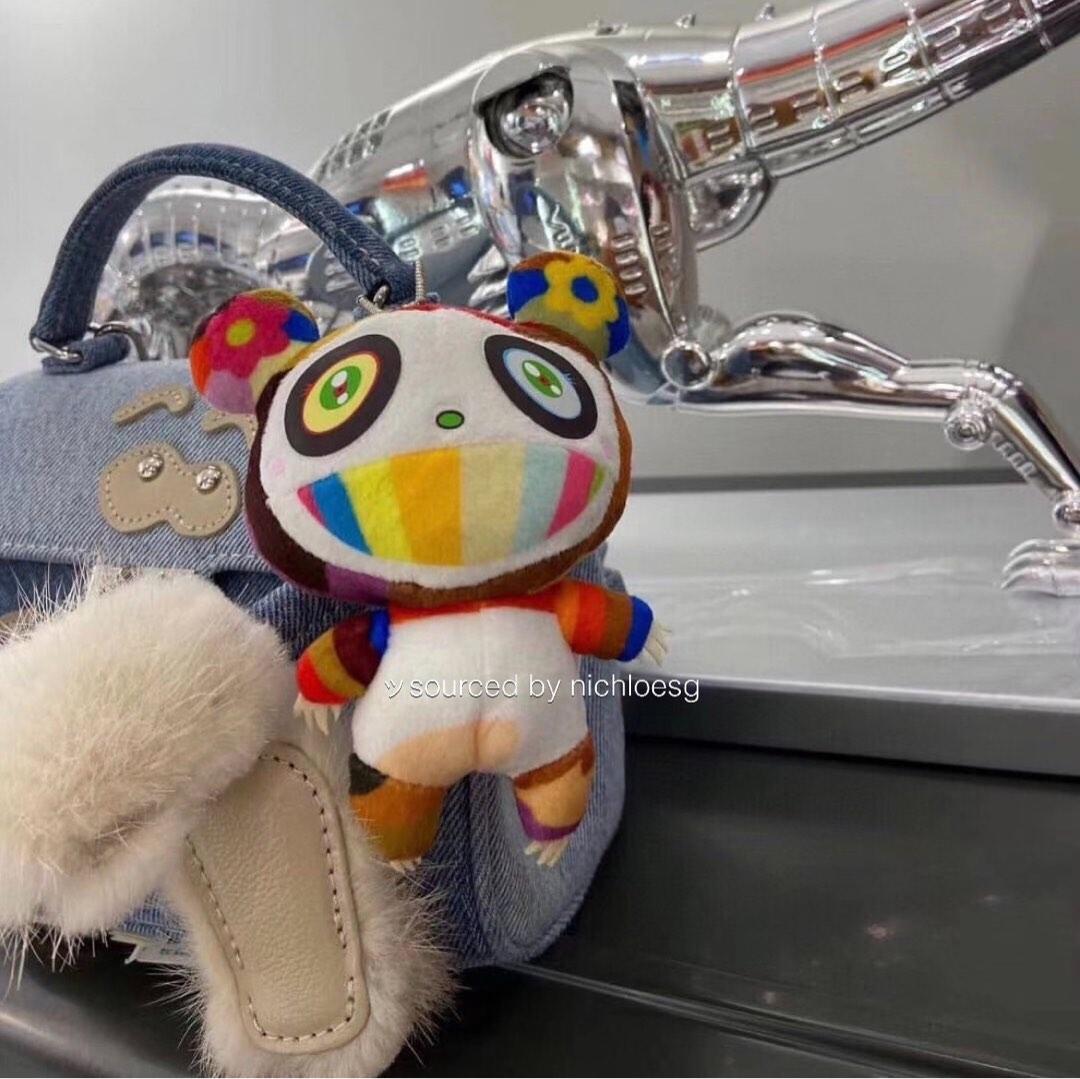 村上隆 Takashi Murakami Panda Plush Keychain