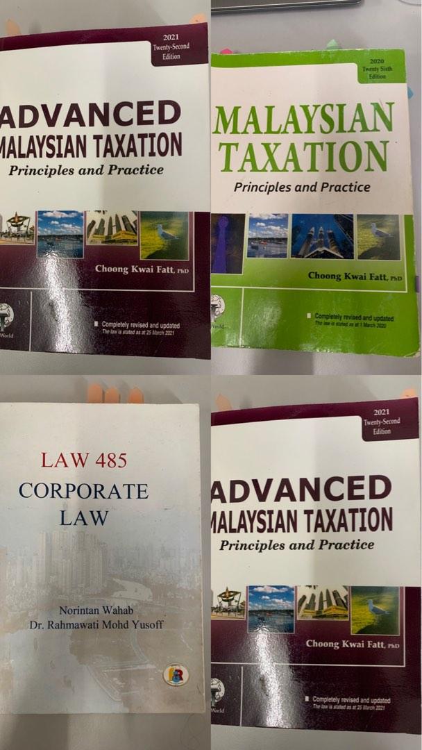 TAXATION UITM, LAW UITM, Hobbies & Toys, Books & Magazines, Textbooks