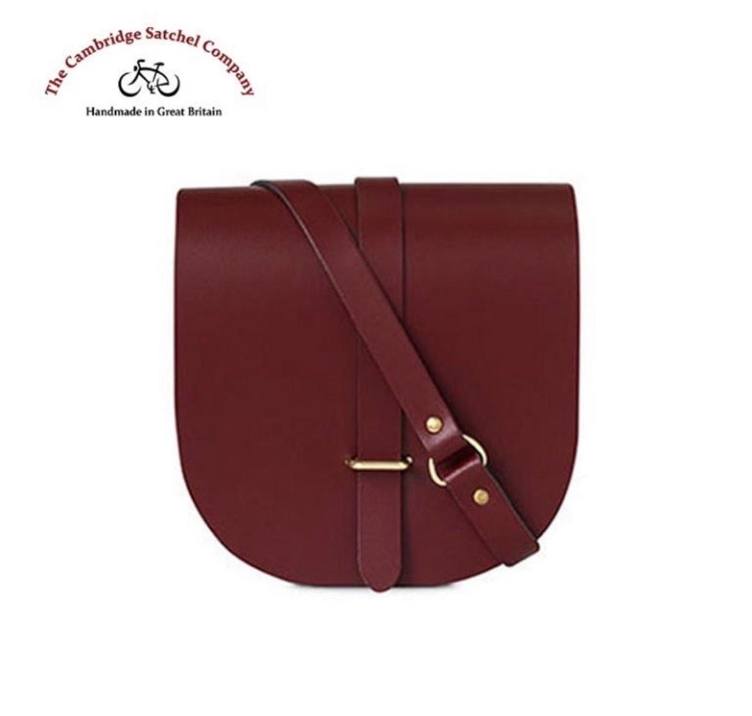 The Cambridge Satchel Saddle Bag oxblood Women s Fashion Bags