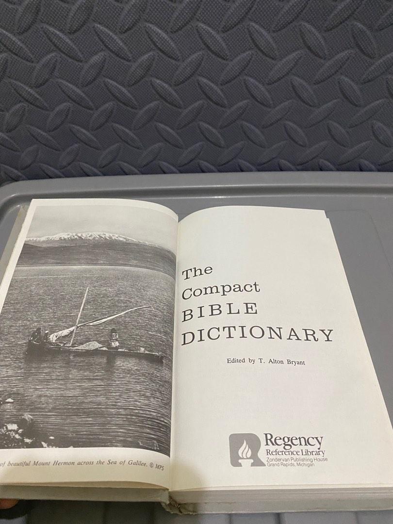 The Compact BIBLE DICTIONARY No markings Good as new 500php, Hobbies