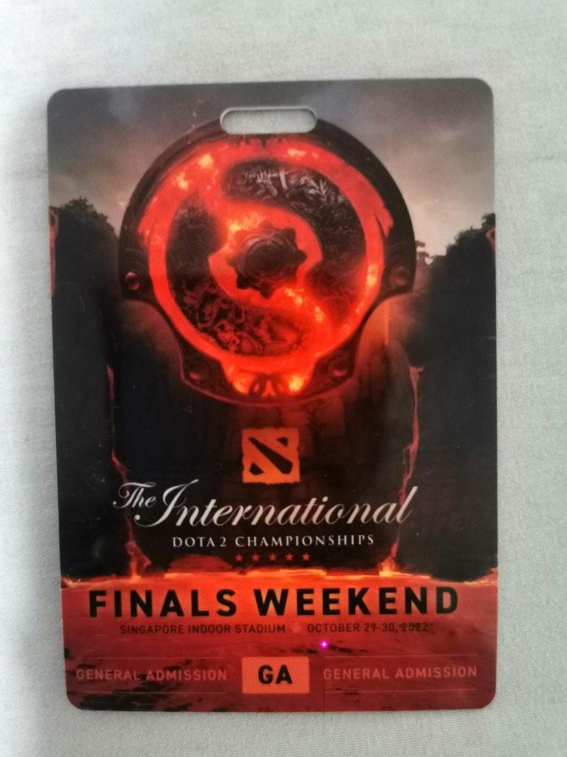 The International Dota 2 Finals Weekend Ticket, Tickets & Vouchers