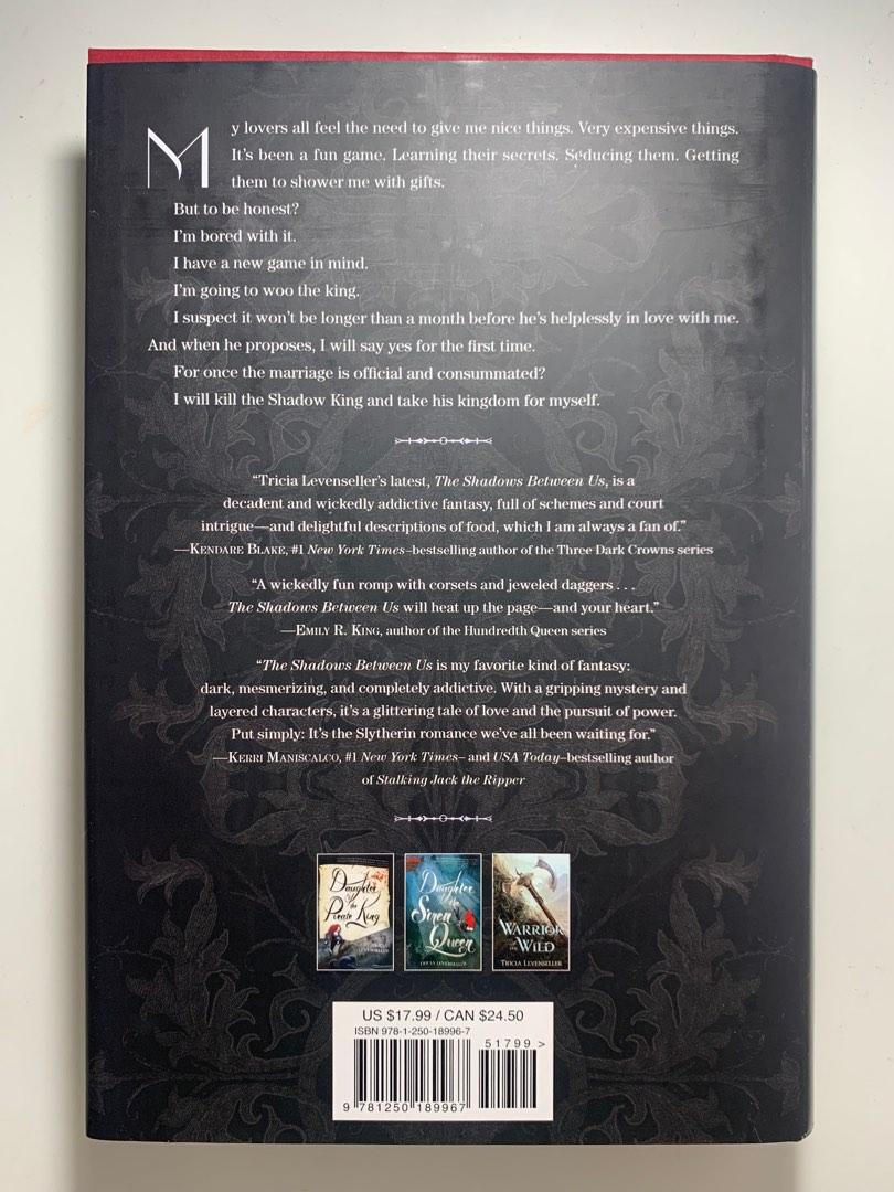 the shadows between us by tricia levenseller, Buku & Alat Tulis, Buku