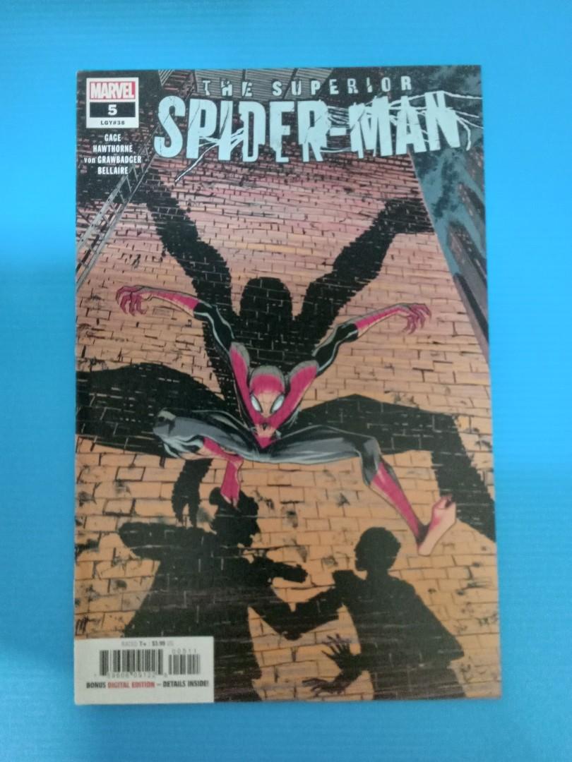 The Superior Spiderman #5 ( Travis Charest - Cover Art ) Cover Price:  , Marvel Comics, Hobbies & Toys, Books & Magazines, Comics & Manga  on Carousell