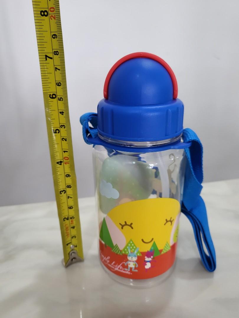 Toddler water bottle 350ml. Free extra straw, Babies & Kids, Nursing