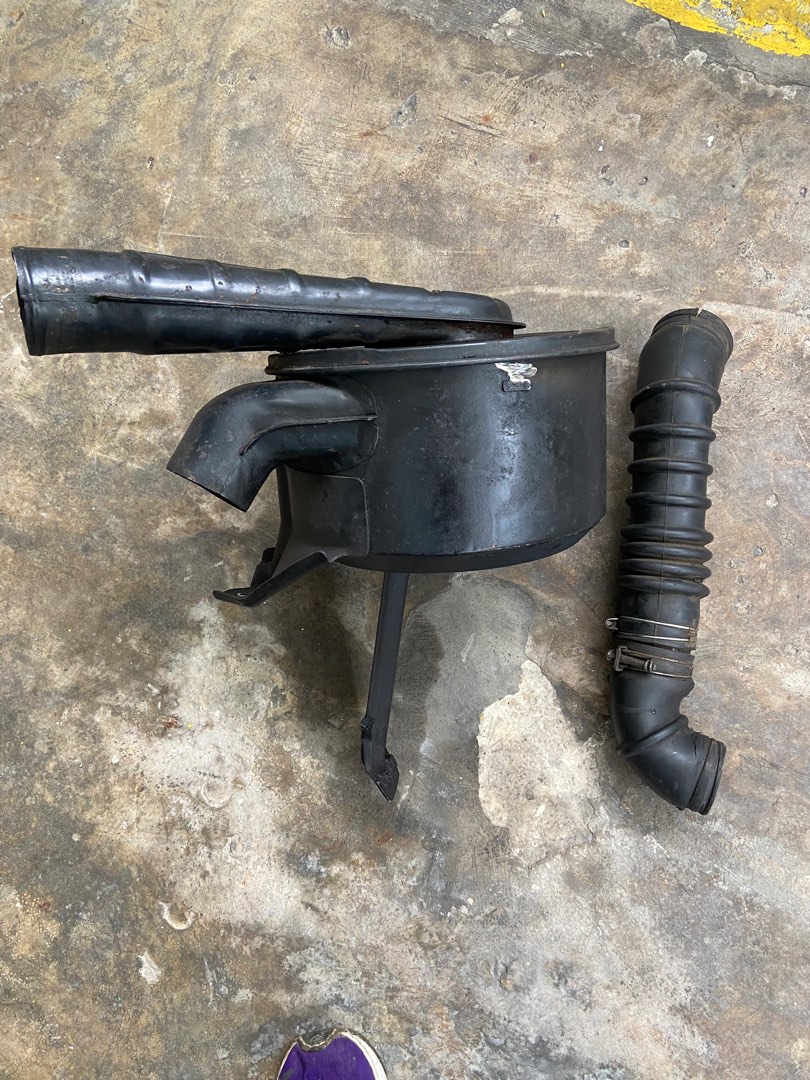 Toyota BJ40 oil bath type air filter set, Auto Accessories on Carousell