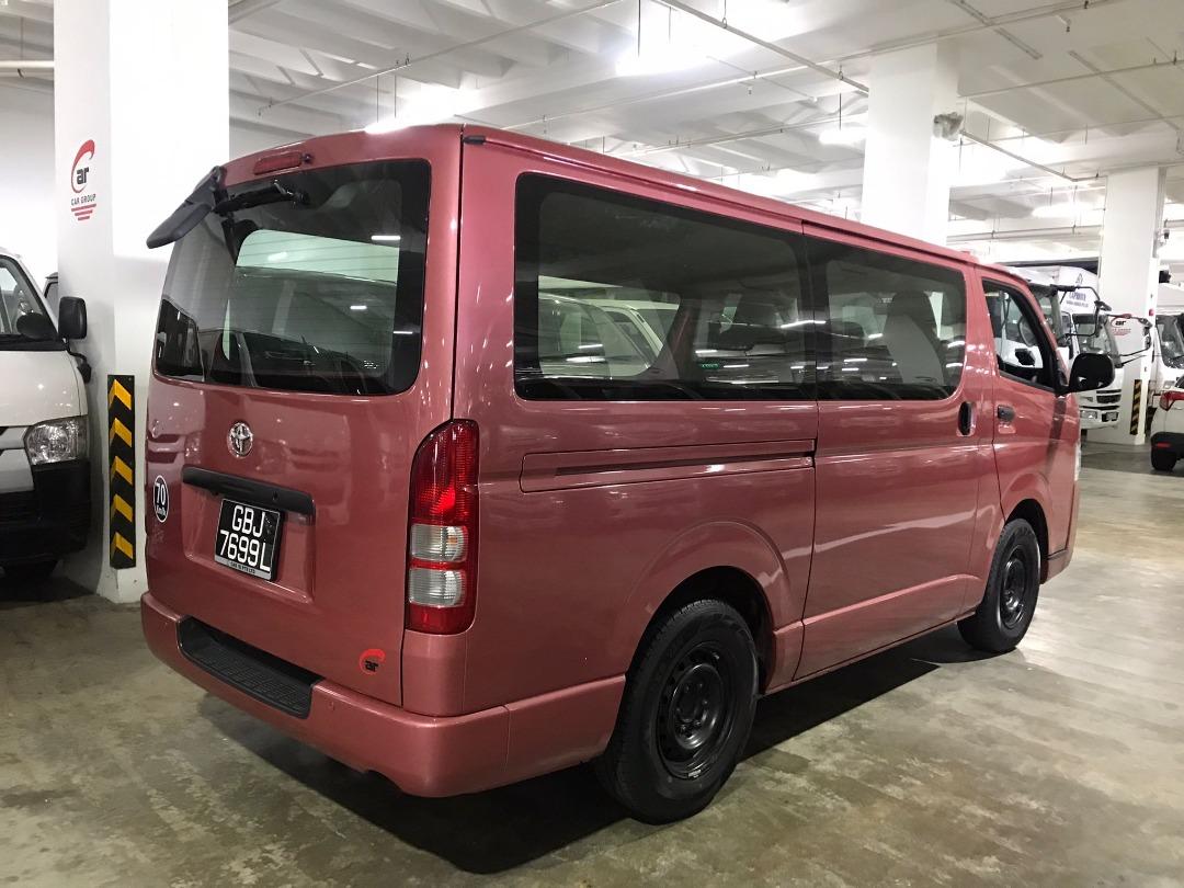 TOYOTA HIACE REAR AC AUTO DIESEL SPECIAL COLOUR, Cars, Commercial