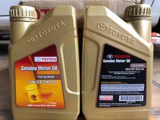 Toyota Motor Oil Fully Synthetic 5W-40