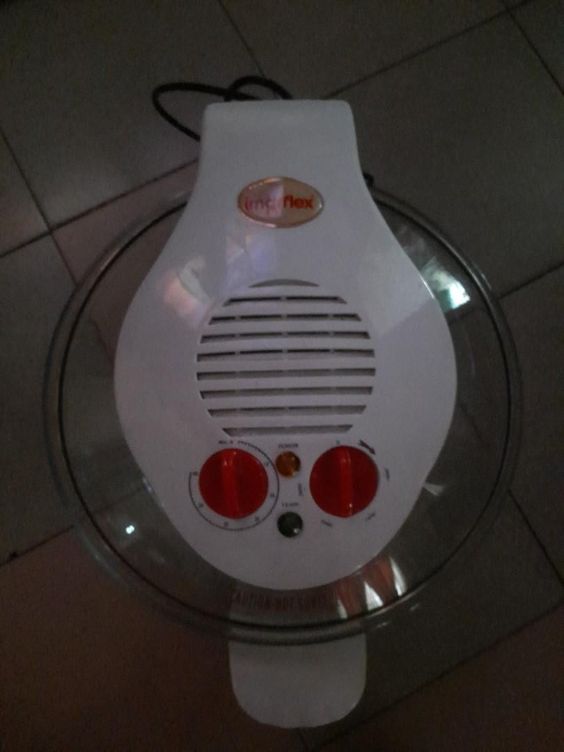 Turbo Broiler Imarflex (Category: Cookware & Accessories) located in Quezon City. Submitted by mylsyu (Listing ID 1190519261, Image 2). Description: IMARFLEX Turbo Broiler 12L (Big Size) Used 2x only Excellent Condition Working good and no issues Almost New (No more Box) *PRICE NEGOTIABLE.