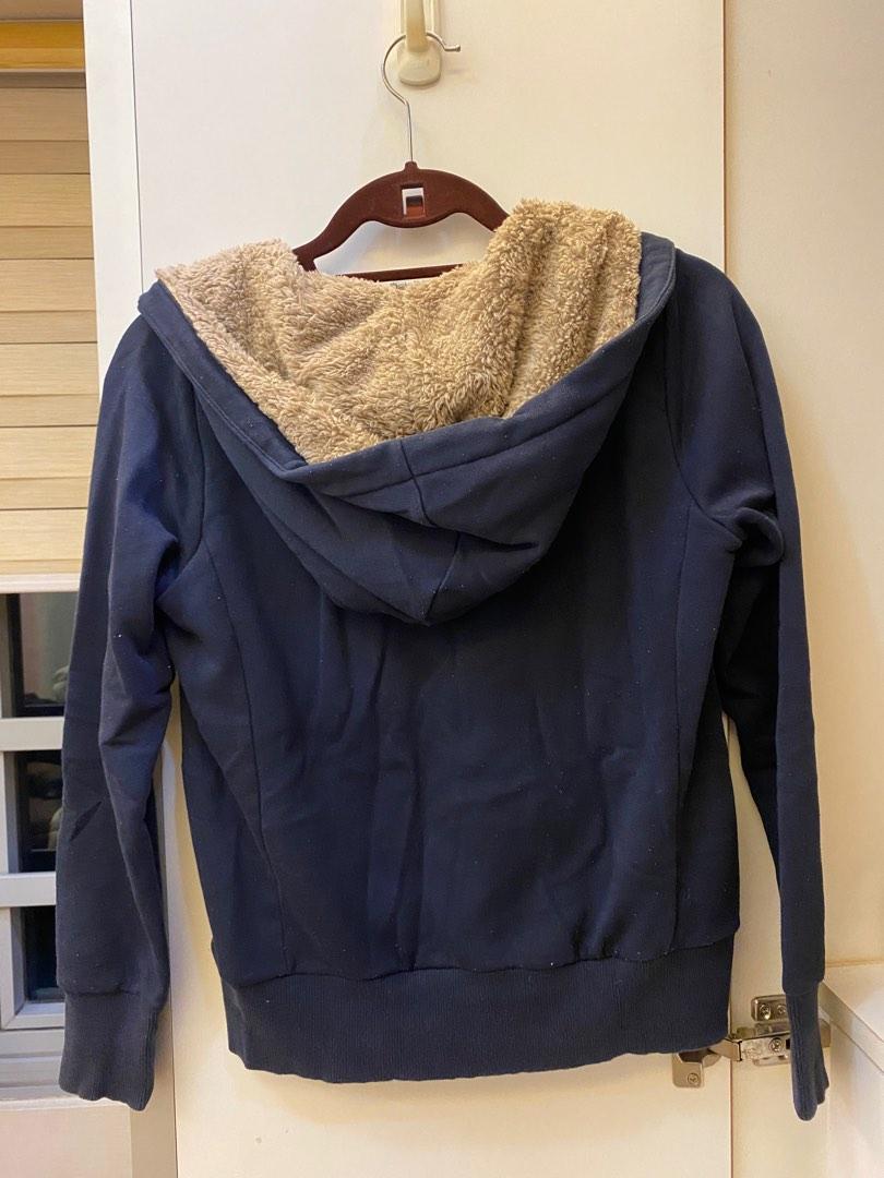 Uniqlo fur lined hoodie hot sale