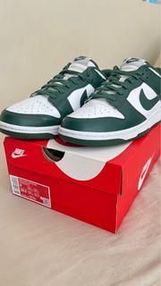 Authentic US9 Nike Dunk Low Michigan State