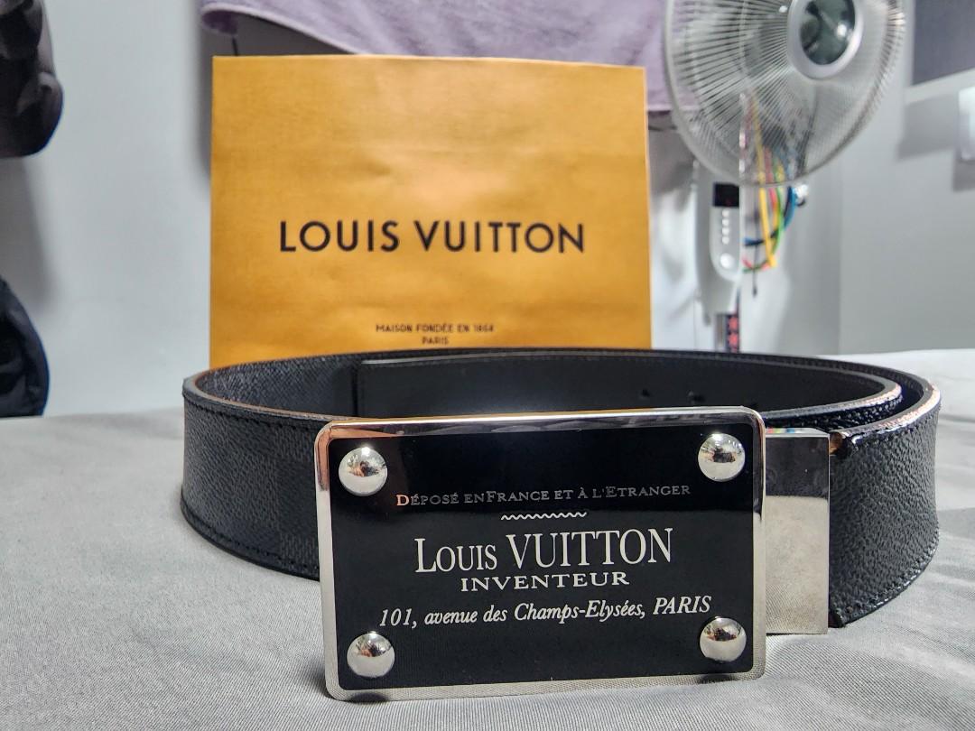 LV Tilt 40mm Reversible Belt Taurillon Leather - Men - Accessories