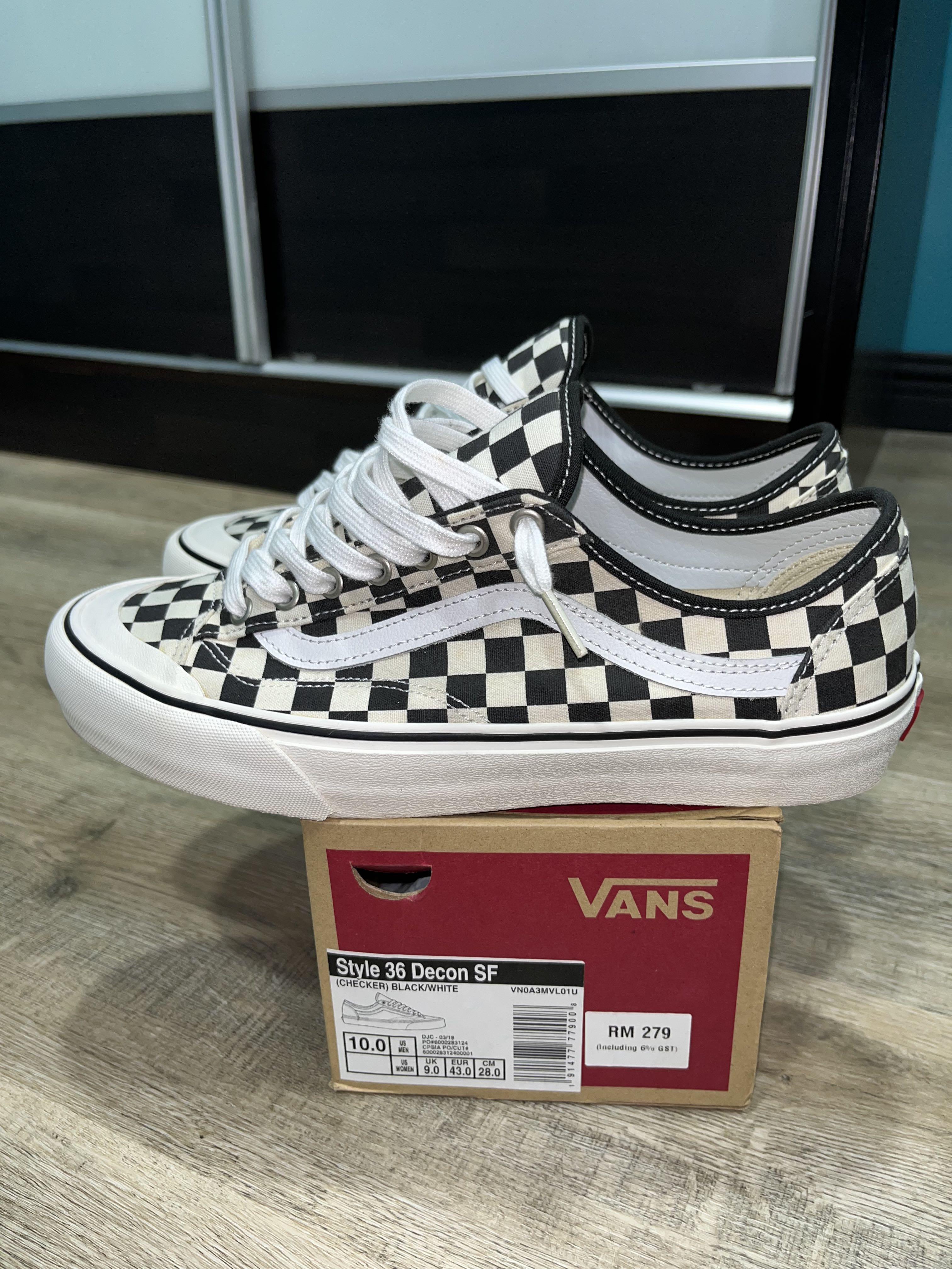 vans checker style 36 decon sf