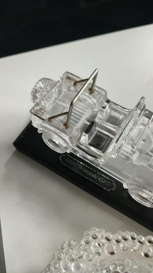 Vintage crystal cars - magic cristal - Jeep, Beatle, race car, etc ...