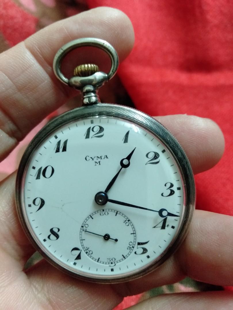 Vintage Cyma Pocket Watch Men s Fashion Watches Accessories