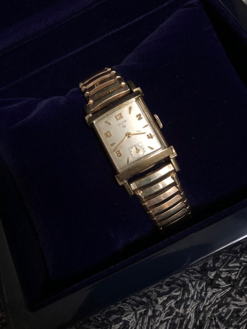 Elgin 10k clearance gold filled watch