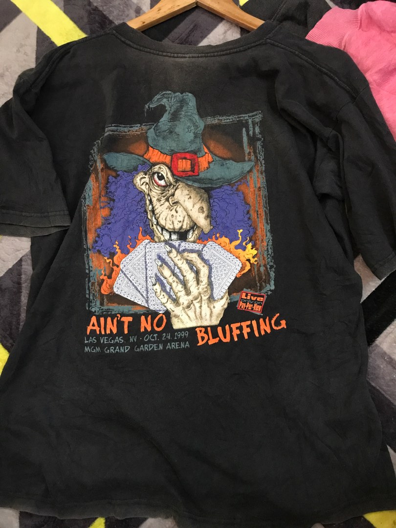 Vintage 90s 00s Black Orange Helloween Double Graphic T-shirt  XL
