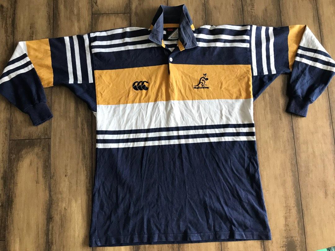 Vintage jersey jersi canterbury wallabies rugby Men s Fashion
